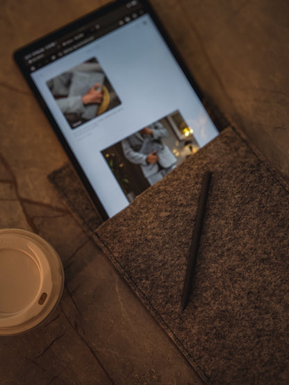 NEXTAB|Dikey Organizer Tablet Kılıfı | Günlük Kullanım ve Güvenli Taşıma
